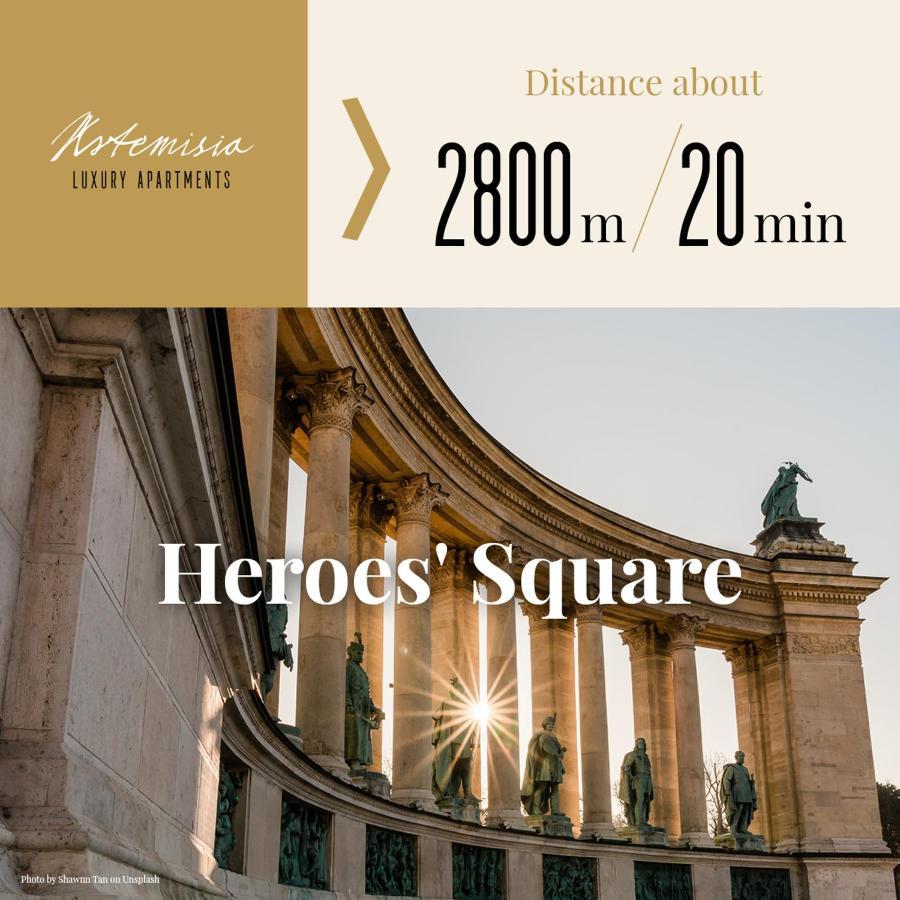 Artemisia Luxury Apartments Jardin 布达佩斯 外观 照片